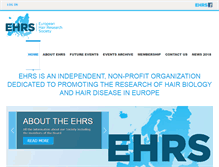 Tablet Screenshot of ehrs.org